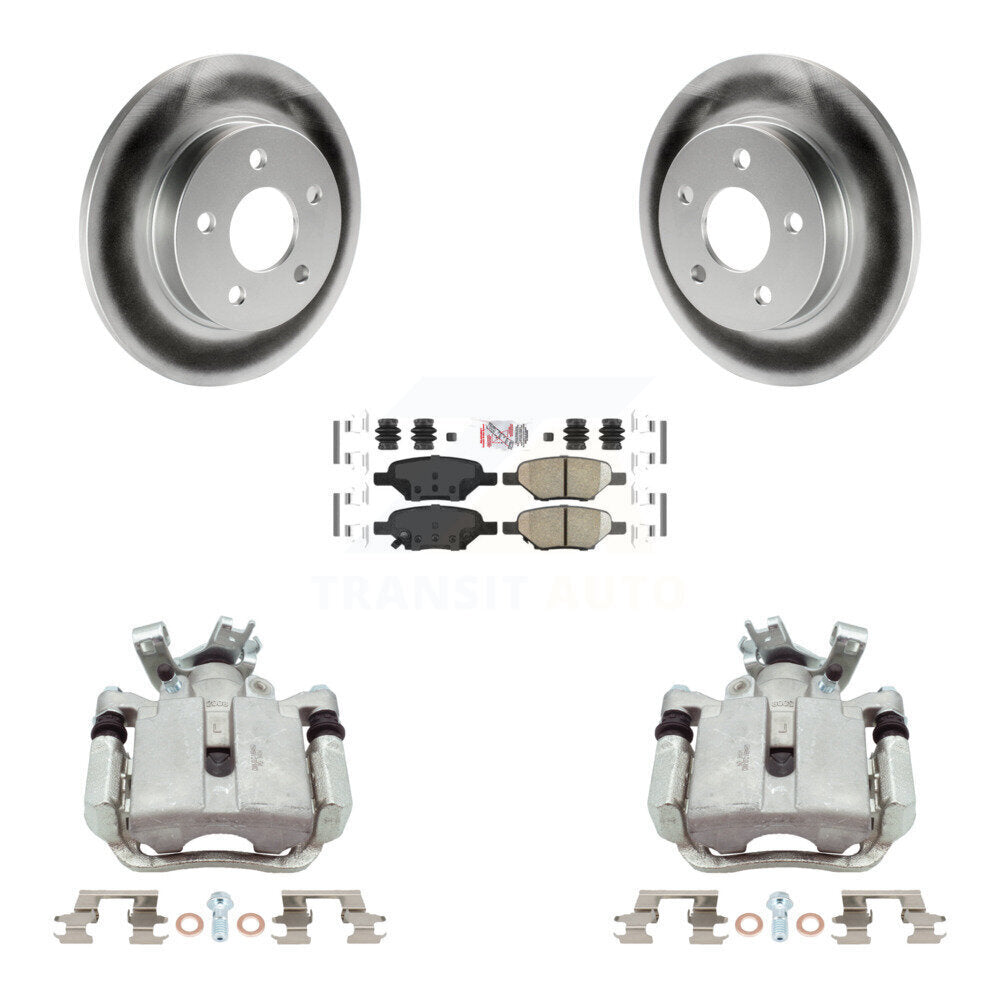 Transit Auto KCG-100798N Disc Brake Kit for 2004-2012 Chevrolet HHR, Pontiac G5, Chevrolet Cobalt & more - Rear product image