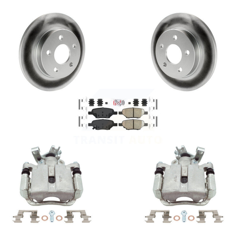 Transit Auto KCG-100798N Disc Brake Kit for 2004-2012 Chevrolet HHR, Pontiac G5, Chevrolet Cobalt & more - Rear product image