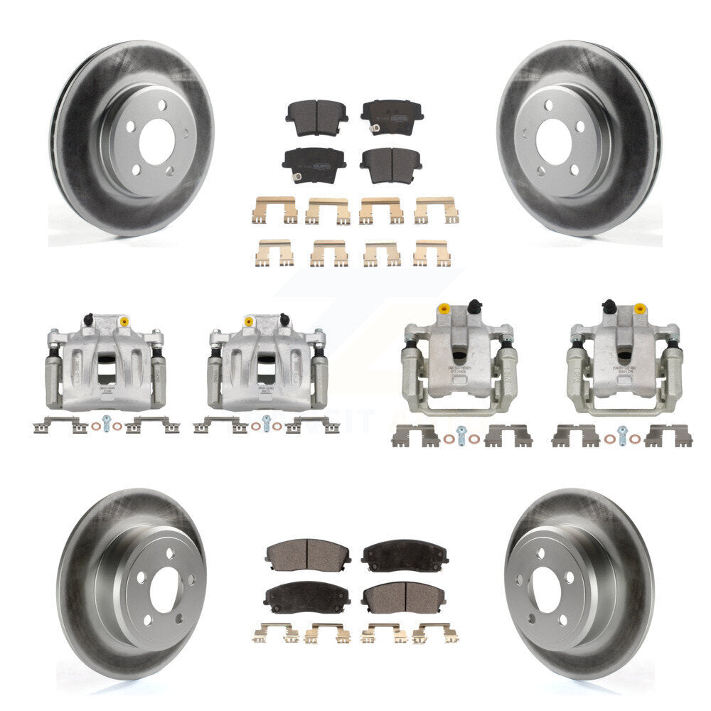 Transit Auto KCG-100798P Disc Brake Kit for 2005-2011 Chrysler 300, Dodge Challenger, Dodge Charger & more - Front and Rear product image