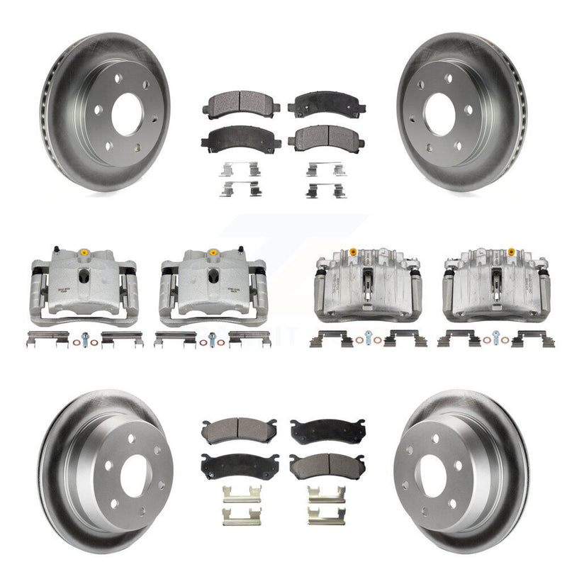 Transit Auto KCG-100798T Disc Brake Kit for 2002 Chevrolet Avalanche 1500 - Front and Rear product image