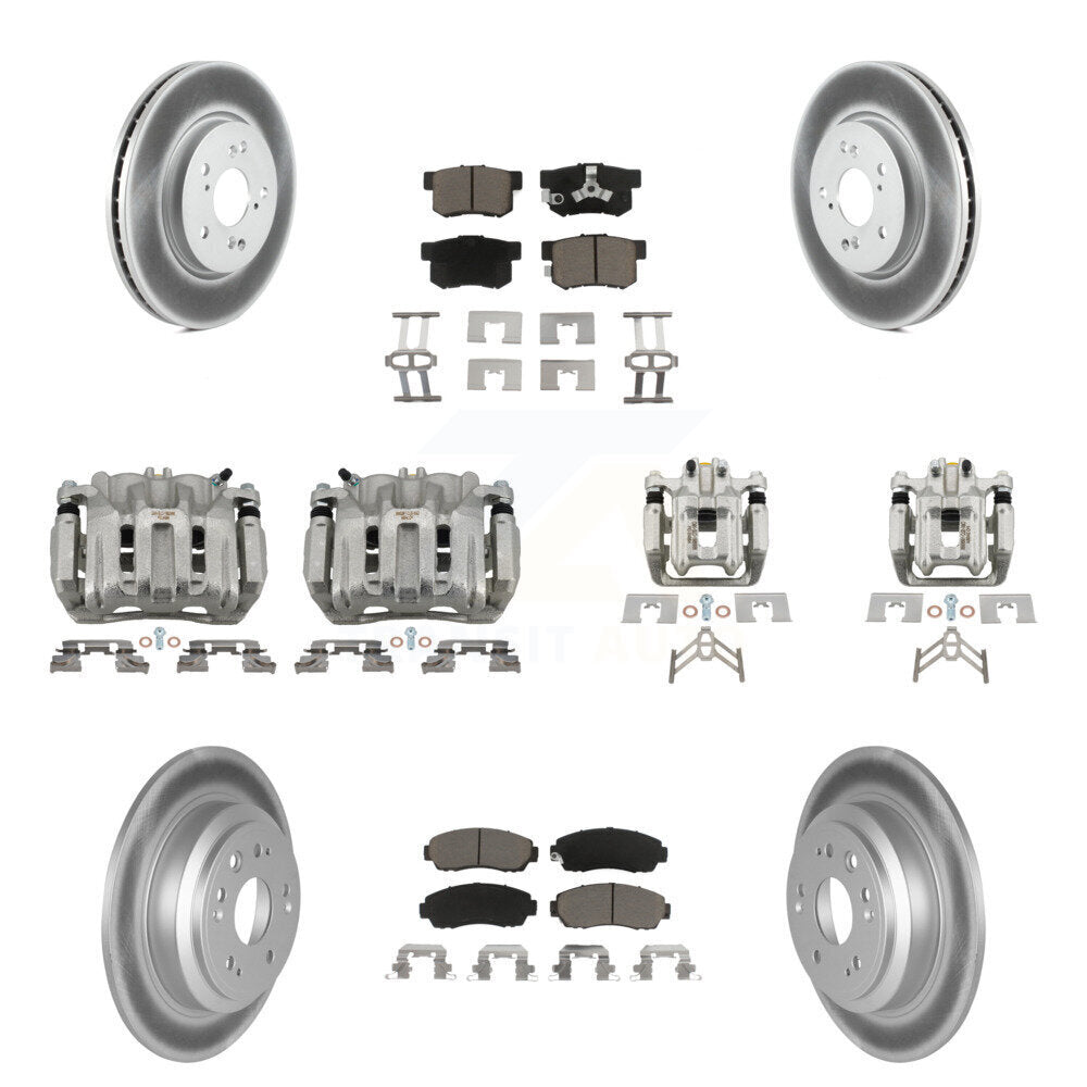 Transit Auto KCG-100799C Disc Brake Kit for 2012 Honda Crosstour - Front and Rear product image