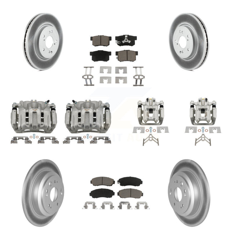 Transit Auto KCG-100799C Disc Brake Kit for 2012 Honda Crosstour - Front and Rear product image