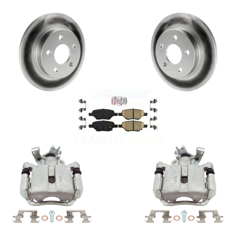 Transit Auto KCG-100799N Disc Brake Kit for 2004-2012 Chevrolet HHR, Pontiac G5, Chevrolet Cobalt & more - Rear product image