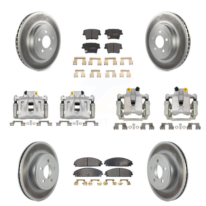 Transit Auto KCG-100799P Disc Brake Kit for 2006 Chrysler 300 - Front and Rear product image