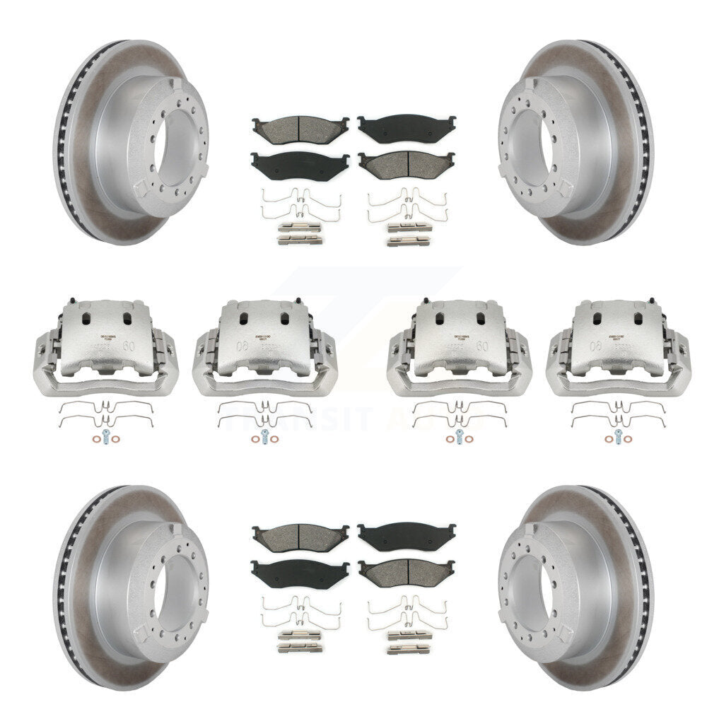 Transit Auto KCG-100799S Disc Brake Kit for 2010-2013 International TerraStar - Front and Rear product image