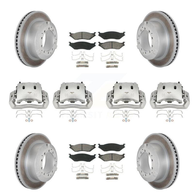 Transit Auto KCG-100799S Disc Brake Kit for 2010-2013 International TerraStar - Front and Rear product image