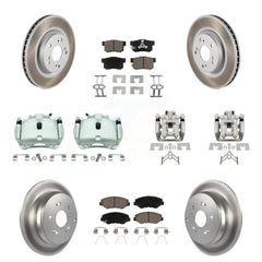Transit Auto KCG-100800C Disc Brake Kit for 2012-2016 Honda CR-V - Front and Rear product image