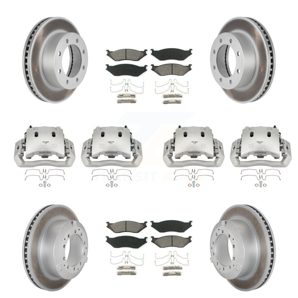 Transit Auto KCG-100800S Disc Brake Kit for 2005-2009 Ford F-450 Super Duty - Front and Rear product image