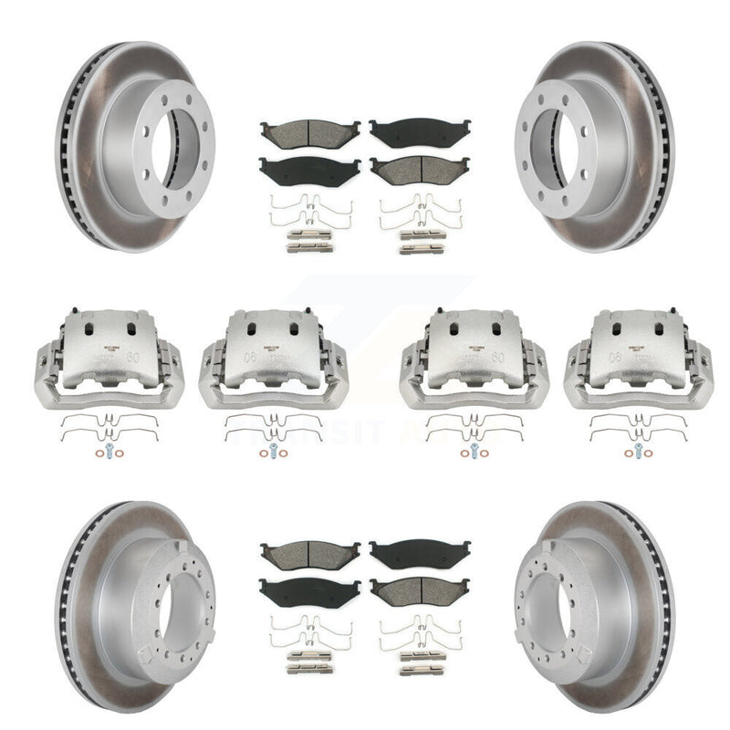 Transit Auto KCG-100800S Disc Brake Kit for 2005-2009 Ford F-450 Super Duty - Front and Rear product image
