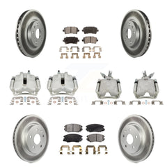 Transit Auto KCG-100800T Disc Brake Kit for 2014-2015 Chevrolet Malibu - Front and Rear product image
