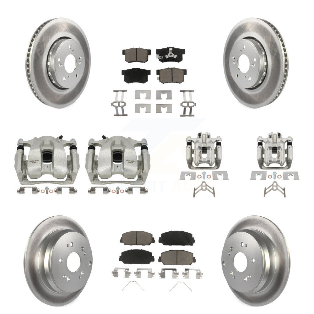 Transit Auto KCG-100802C Disc Brake Kit for 2016-2018 Acura RDX - Front and Rear product image