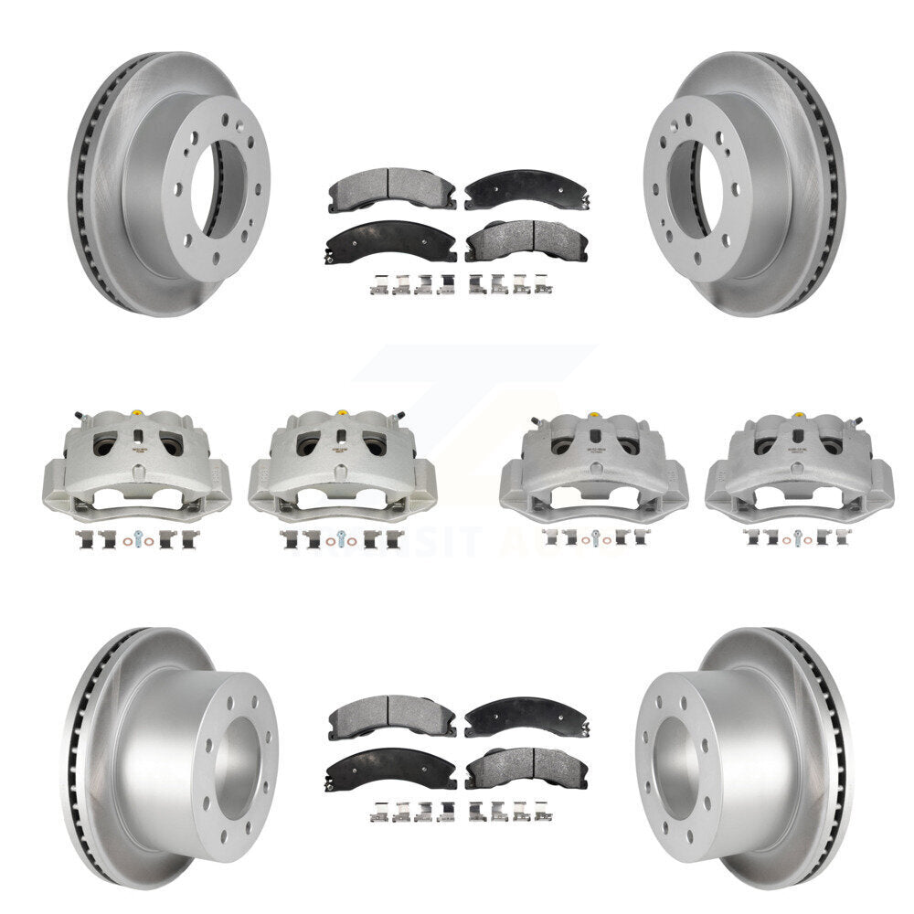 Transit Auto KCG-100802T Disc Brake Kit for 2011-2019 Chevrolet Silverado 3500 HD, GMC Sierra 3500 HD - Front and Rear product image