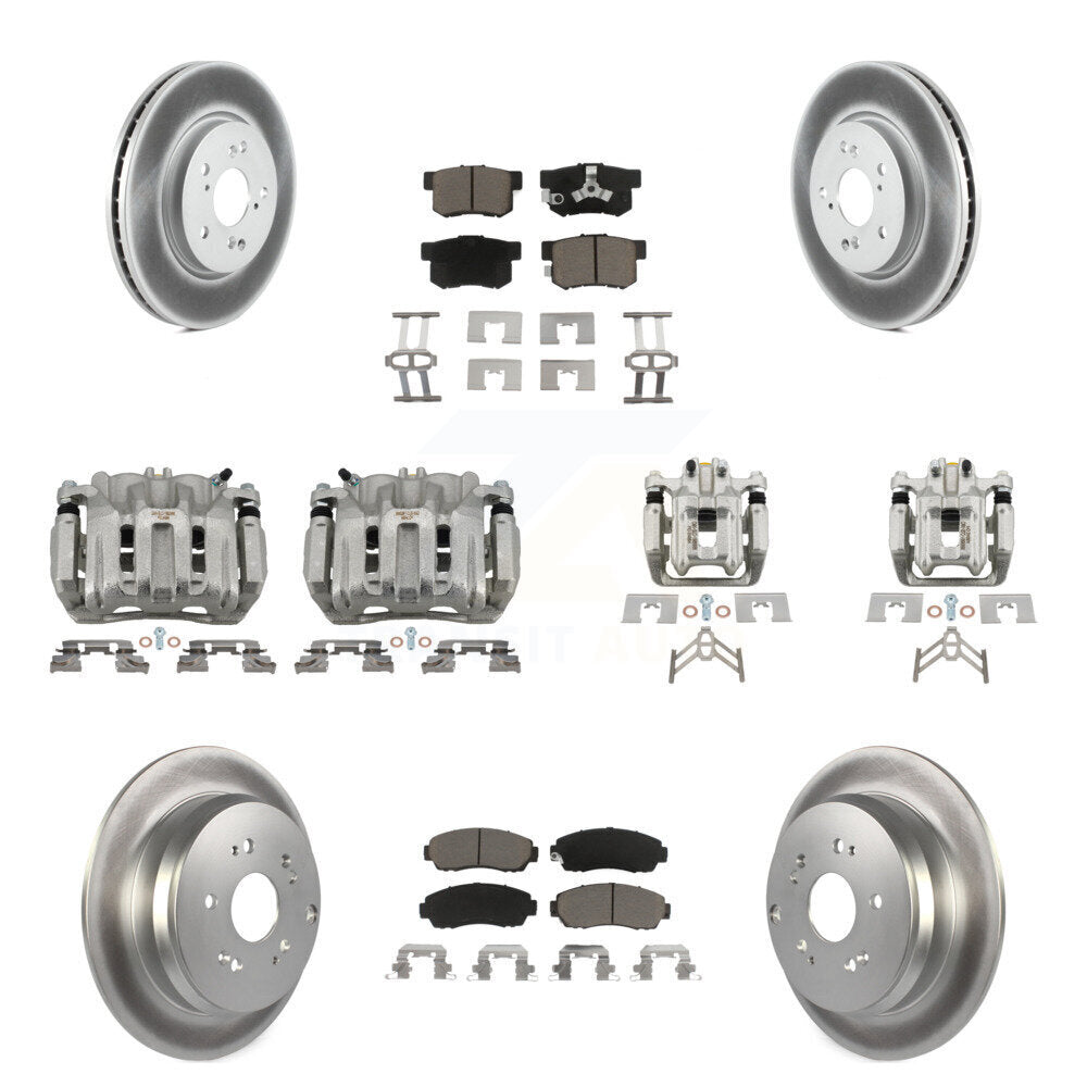 Transit Auto KCG-100803C Disc Brake Kit for 2007-2011 Honda CR-V - Front and Rear product image
