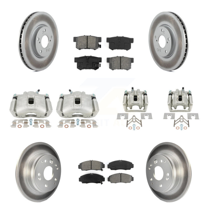 Transit Auto KCG-100804S Disc Brake Kit for 2004-2005 Acura TL - Front and Rear product image