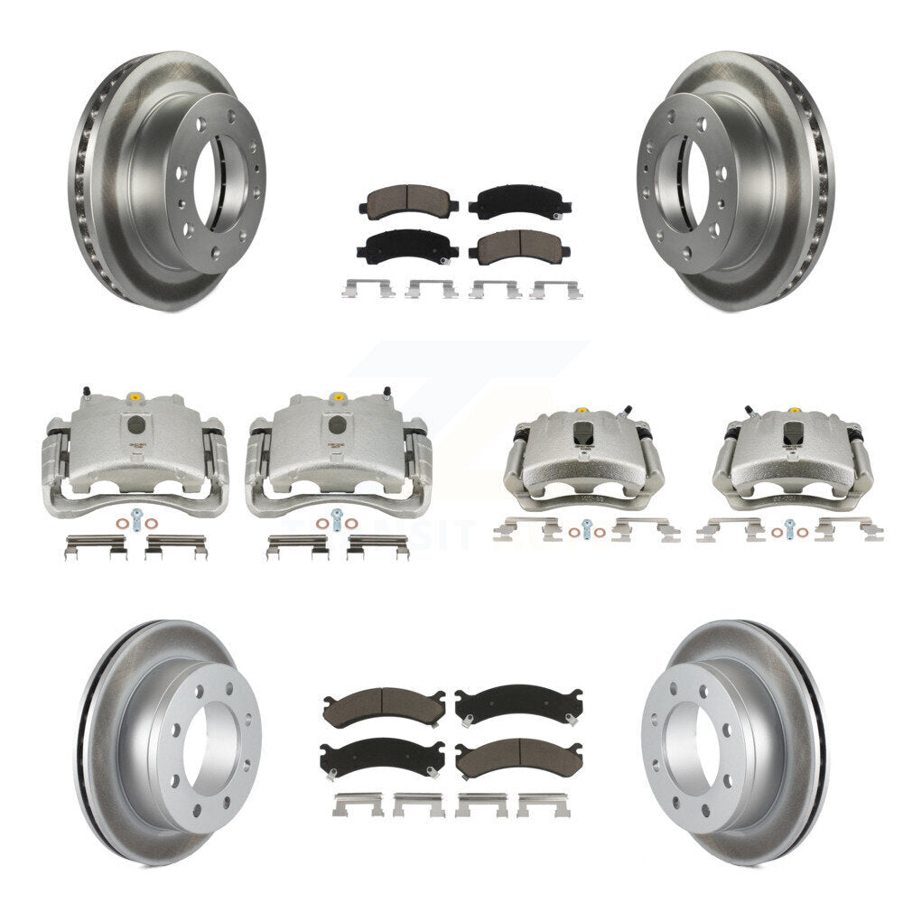 Transit Auto KCG-100805C Disc Brake Kit for 2007-2018 Chevrolet Express 2500, GMC Savana 2500 - Front and Rear product image