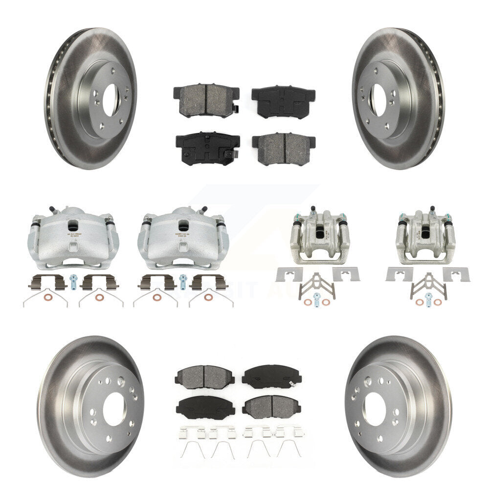 Transit Auto KCG-100805S Disc Brake Kit for 2003-2011 Honda Element - Front and Rear product image