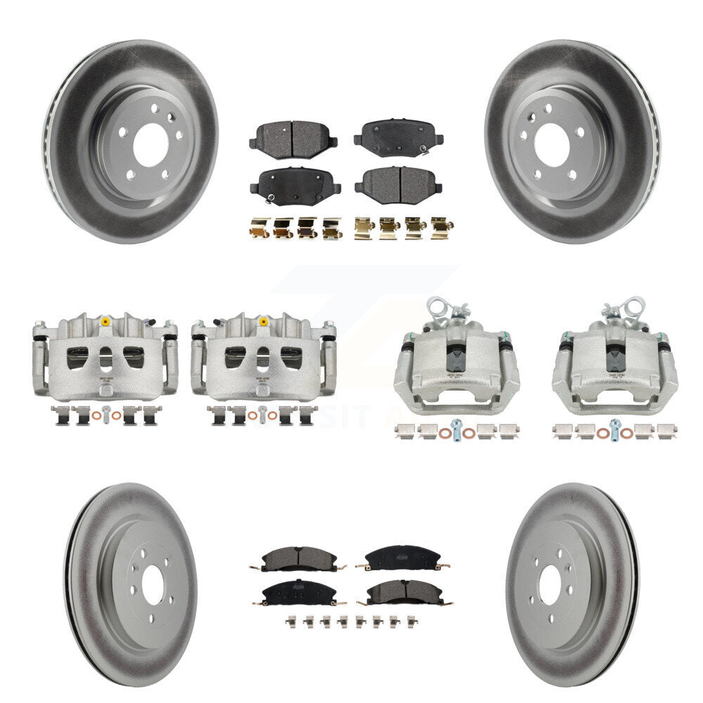 Transit Auto KCG-100805T Disc Brake Kit for 2013 Ford Explorer - Front and Rear product image