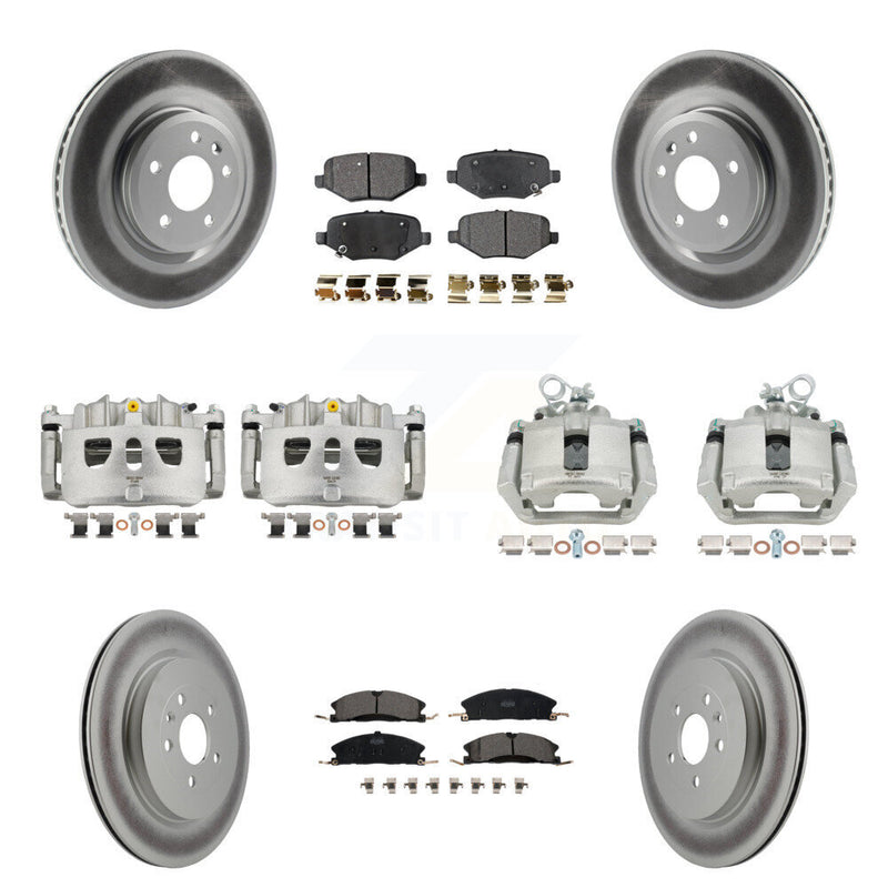 Transit Auto KCG-100805T Disc Brake Kit for 2013 Ford Explorer - Front and Rear product image