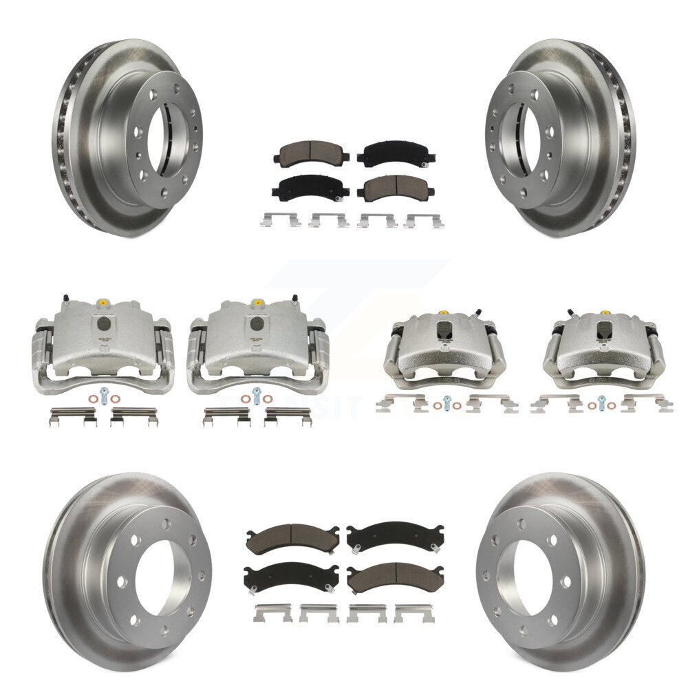 Transit Auto KCG-100806C Disc Brake Kit for 2008-2020 GMC Savana 2500, Chevrolet Express 2500 - Front and Rear product image