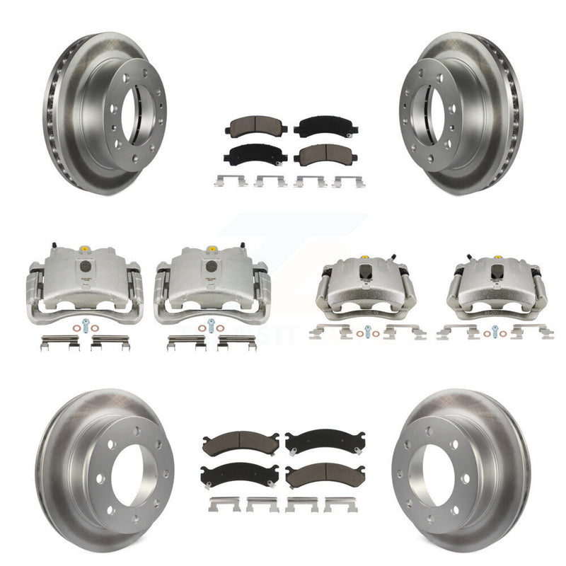 Transit Auto KCG-100806C Disc Brake Kit for 2008-2020 GMC Savana 2500, Chevrolet Express 2500 - Front and Rear product image