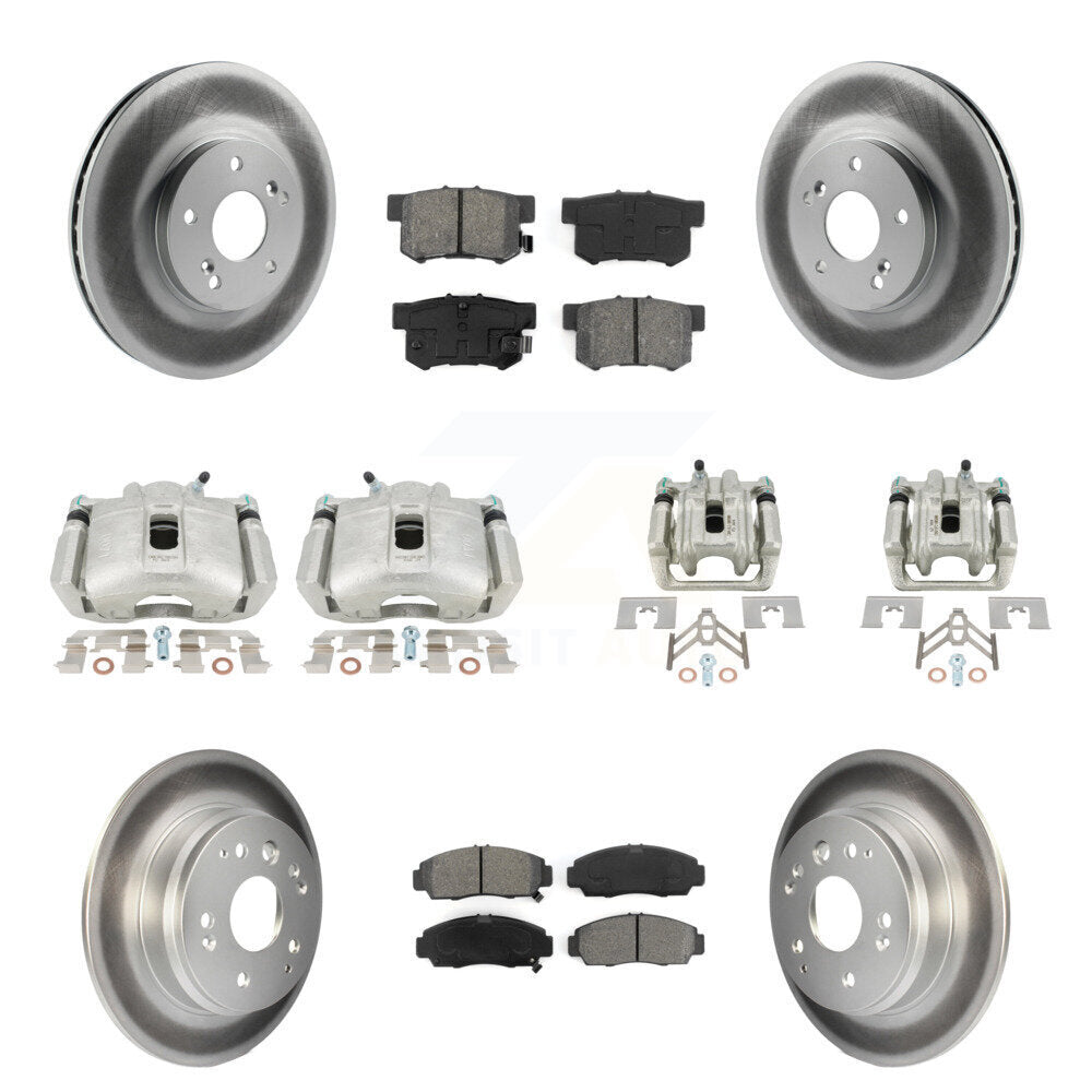 Transit Auto KCG-100806S Disc Brake Kit for 1999-2008 Acura TL - Front and Rear product image