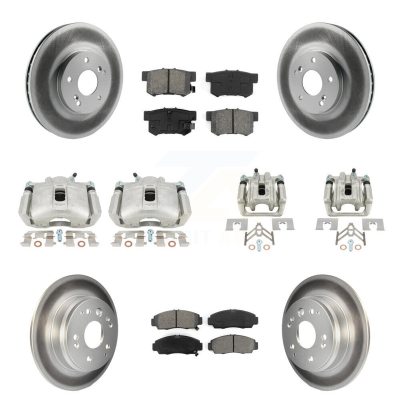 Transit Auto KCG-100806S Disc Brake Kit for 1999-2008 Acura TL - Front and Rear product image