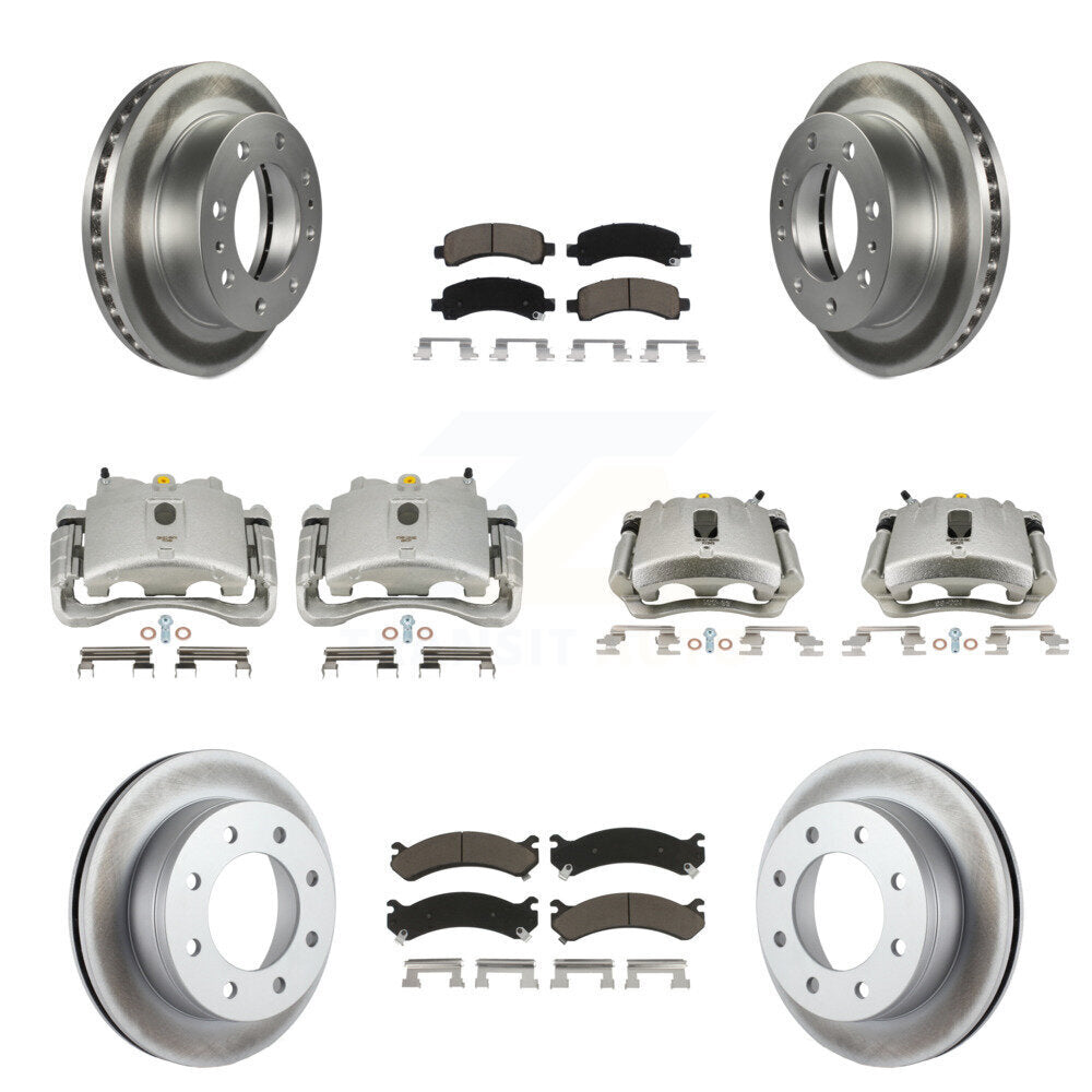 Transit Auto KCG-100807C Disc Brake Kit for 2007-2010 Chevrolet Express 2500, GMC Savana 2500 - Front and Rear product image