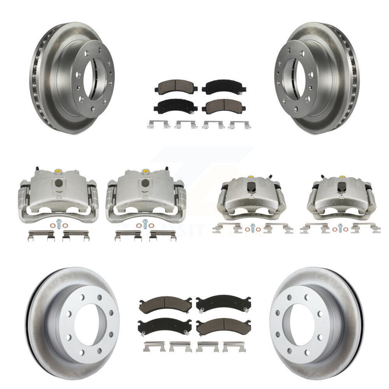 Transit Auto KCG-100807C Disc Brake Kit for 2007-2010 Chevrolet Express 2500, GMC Savana 2500 - Front and Rear product image