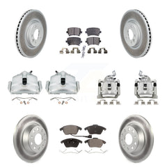 Transit Auto KCG-100807P Disc Brake Kit for 2012 Volkswagen CC - Front and Rear product image