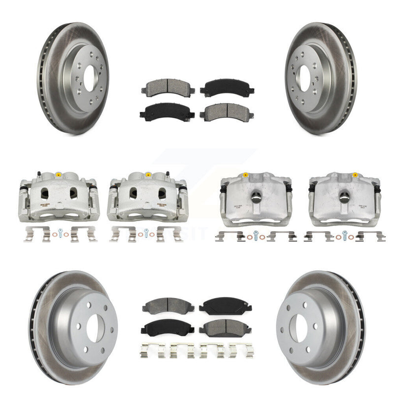 Transit Auto KCG-100808S Disc Brake Kit for 2009-2014 Chevrolet Express 1500, GMC Savana 1500 - Front and Rear product image