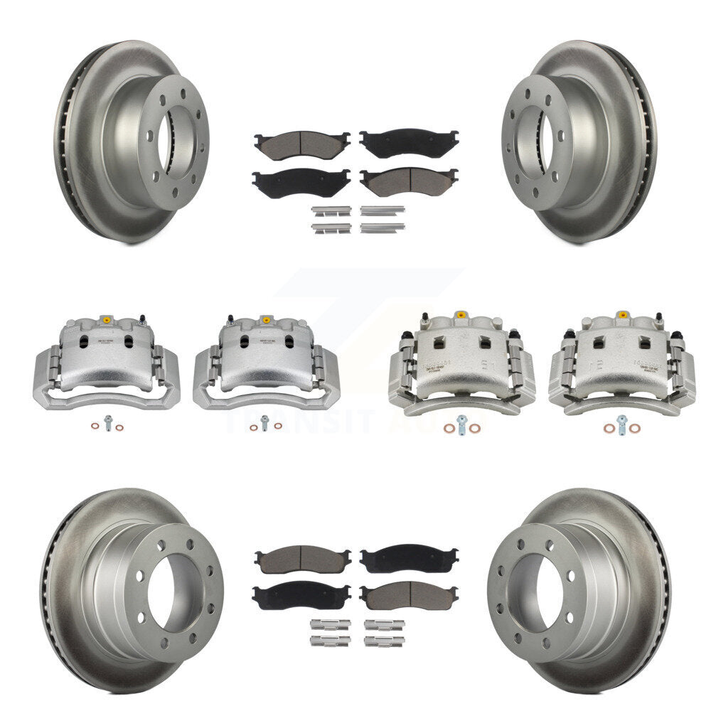 Transit Auto KCG-100809C Disc Brake Kit for 2003-2008 Dodge Ram 3500 - Front and Rear product image