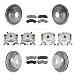 Transit Auto KCG-100809S Disc Brake Kit for 2002-2008 Cadillac Escalade, Chevrolet Avalanche 1500, Chevrolet Express 1500 & more - Front and Rear product image