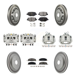 Transit Auto KCG-100809T Disc Brake Kit for 2013-2019 Ford Taurus, Ford Explorer, Lincoln MKS & more - Front and Rear product image