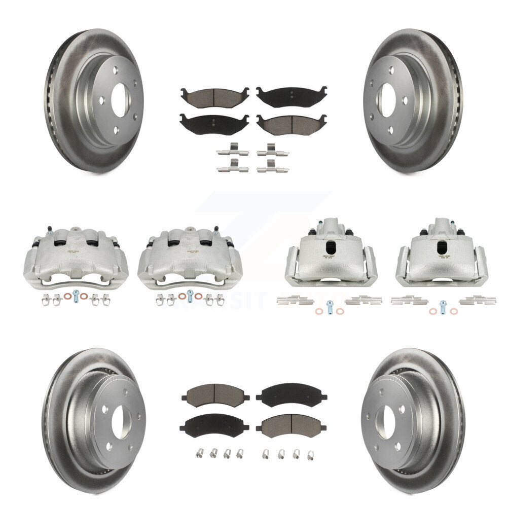 Transit Auto KCG-100810C Disc Brake Kit for 2006-2008 Dodge Ram 1500 - Front and Rear product image