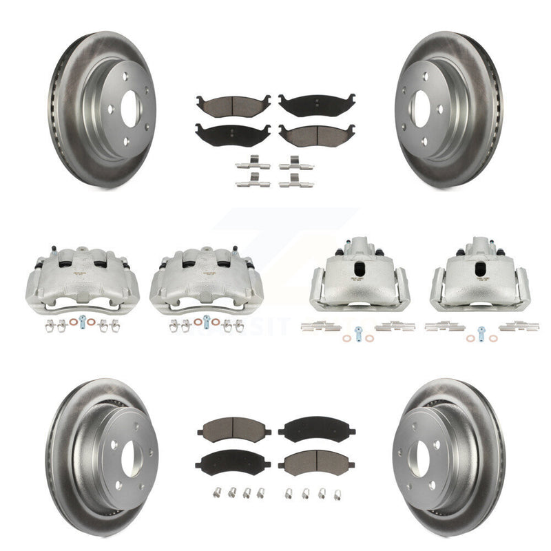 Transit Auto KCG-100810C Disc Brake Kit for 2006-2008 Dodge Ram 1500 - Front and Rear product image