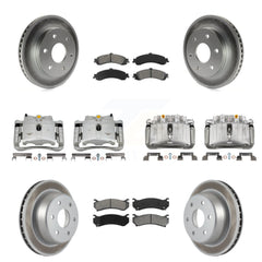 Transit Auto KCG-100810S Disc Brake Kit for 2000-2006 Chevrolet Silverado 1500, Cadillac Escalade, Cadillac Escalade ESV & more - Front and Rear product image