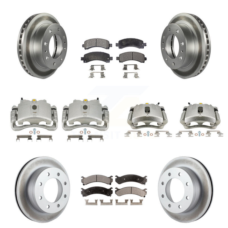 Transit Auto KCG-100811P Disc Brake Kit for 2007-2010 Chevrolet Express 2500, GMC Savana 2500 - Front and Rear product image