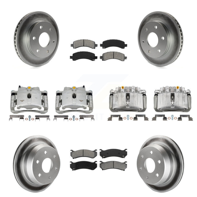 Transit Auto KCG-100811S Disc Brake Kit for 2002 Chevrolet Avalanche 1500 - Front and Rear product image