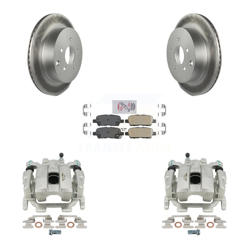 Transit Auto KCG-100812N Disc Brake Kit for 2009-2024 INFINITI Q60, INFINITI Q70L, INFINITI Q50 & more - Rear product image