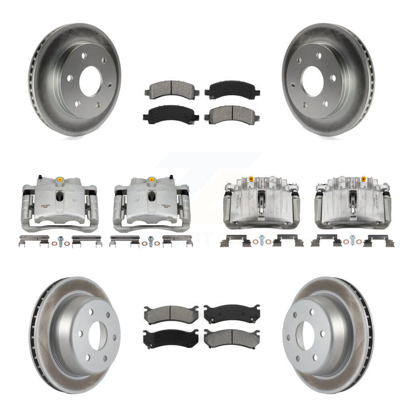 Transit Auto KCG-100812S Disc Brake Kit for 2002 Chevrolet Tahoe, GMC Yukon, GMC Yukon XL 1500 - Front and Rear product image