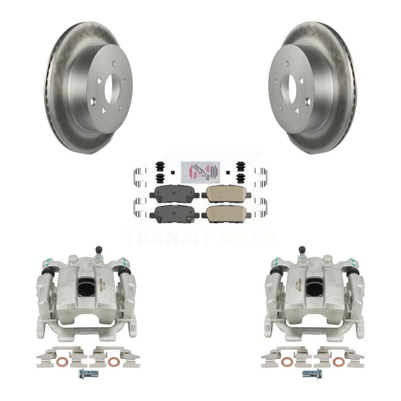 Transit Auto KCG-100813N Disc Brake Kit for 2009-2024 INFINITI Q60, INFINITI Q70L, INFINITI Q50 & more - Rear product image