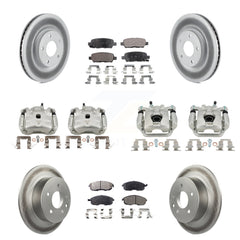 Transit Auto KCG-100814T Disc Brake Kit for 2007-2010 Nissan Sentra - Front and Rear product image