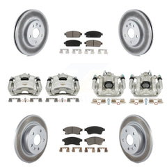 Transit Auto KCG-100816C Disc Brake Kit for 2011-2016 Chevrolet Cruze Limited, Chevrolet Cruze - Front and Rear product image
