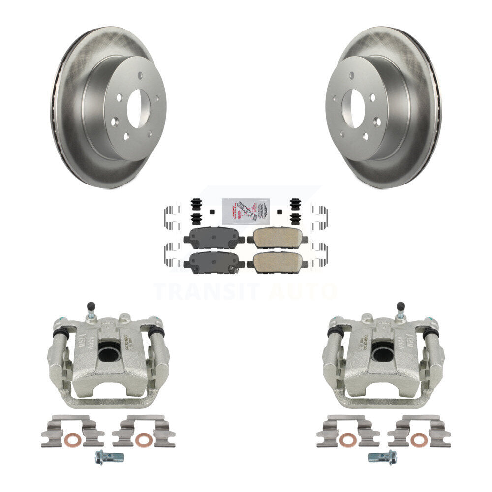 Transit Auto KCG-100816N Disc Brake Kit for 2005-2015 Nissan Rogue Select, Nissan Rogue, Nissan X-Trail - Rear product image