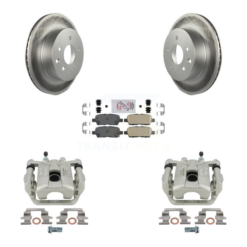 Transit Auto KCG-100816N Disc Brake Kit for 2005-2015 Nissan Rogue Select, Nissan Rogue, Nissan X-Trail - Rear product image