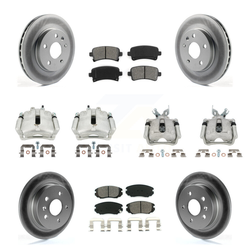 Transit Auto KCG-100816S Disc Brake Kit for 2013 Chevrolet Malibu - Front and Rear product image