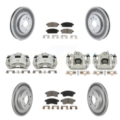 Transit Auto KCG-100817C Disc Brake Kit for 2013 Chevrolet Cruze - Front and Rear product image