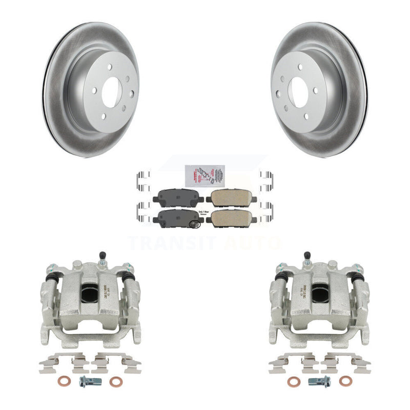 Transit Auto KCG-100817N Disc Brake Kit for 2008-2012 INFINITI EX35 - Rear product image
