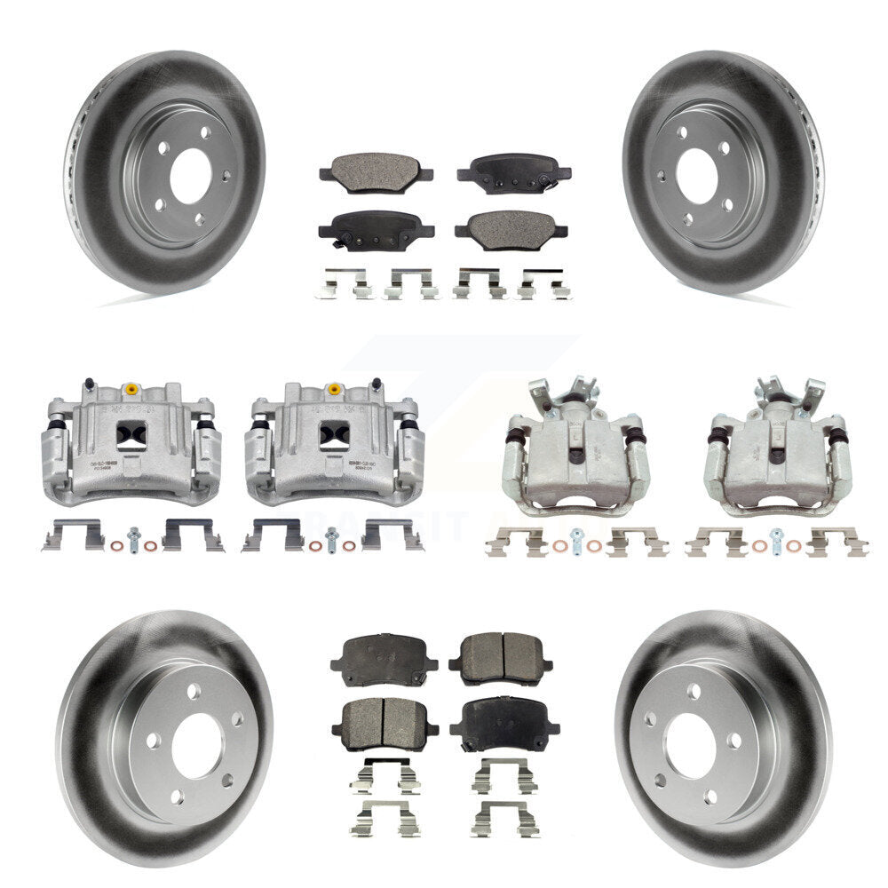 Transit Auto KCG-100817P Disc Brake Kit for 2005 Pontiac G6 - Front and Rear product image