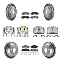 Transit Auto KCG-100817S Disc Brake Kit for 2007 Chevrolet Silverado 1500 Classic - Front and Rear product image